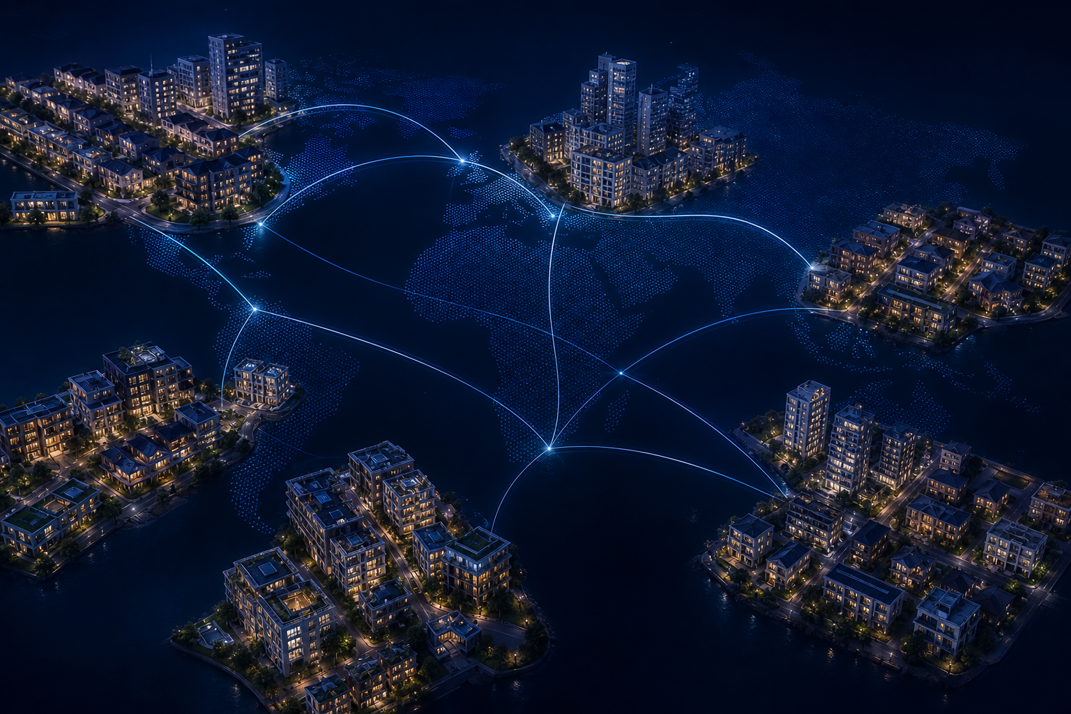 Connected global property markets